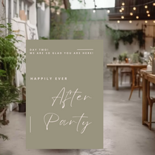 Load image into Gallery viewer, Welcome Sign - Happily Ever After Party - Day Two