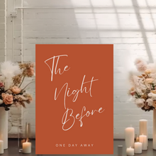Load image into Gallery viewer, Welcome Sign - The Night Before