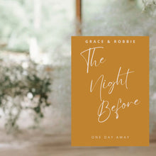 Load image into Gallery viewer, Welcome Sign - The Night Before