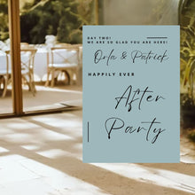 Load image into Gallery viewer, Welcome Sign - Happily Ever After Party - Day Two