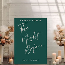 Load image into Gallery viewer, Welcome Sign - The Night Before