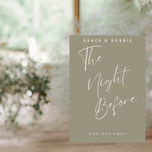 Load image into Gallery viewer, Welcome Sign - The Night Before
