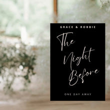 Load image into Gallery viewer, Welcome Sign - The Night Before
