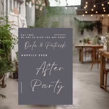 Load image into Gallery viewer, Welcome Sign - Happily Ever After Party - Day Two
